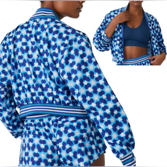 NWT Free People Movement Top Seed Tennis Jacket Pockets Small I have the bottoms - Picture 4 of 15